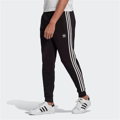 jogginghose adidas schwarz weiße streifen|adidas Adicolor 3.